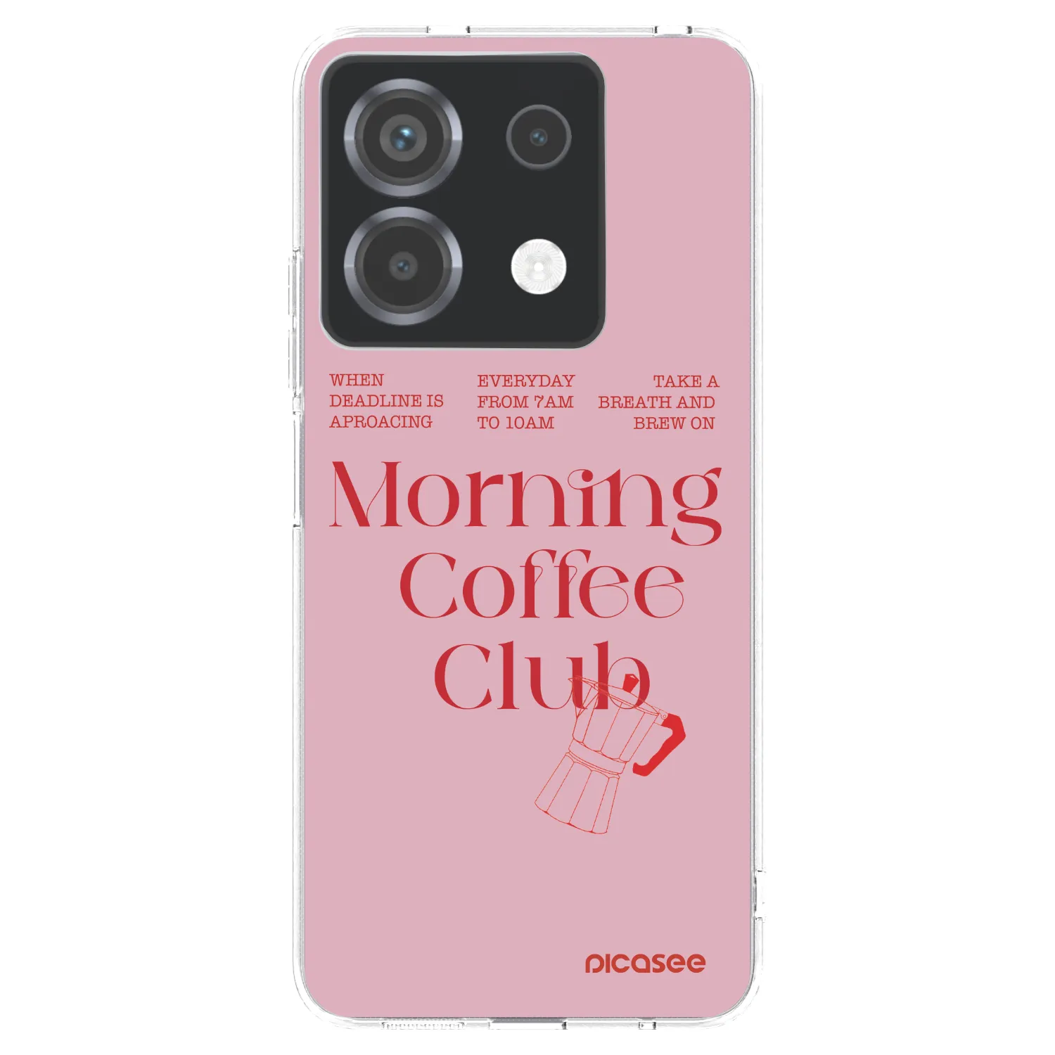 Picasee silikonska prozirna maskica za Xiaomi Poco X6 - Morning