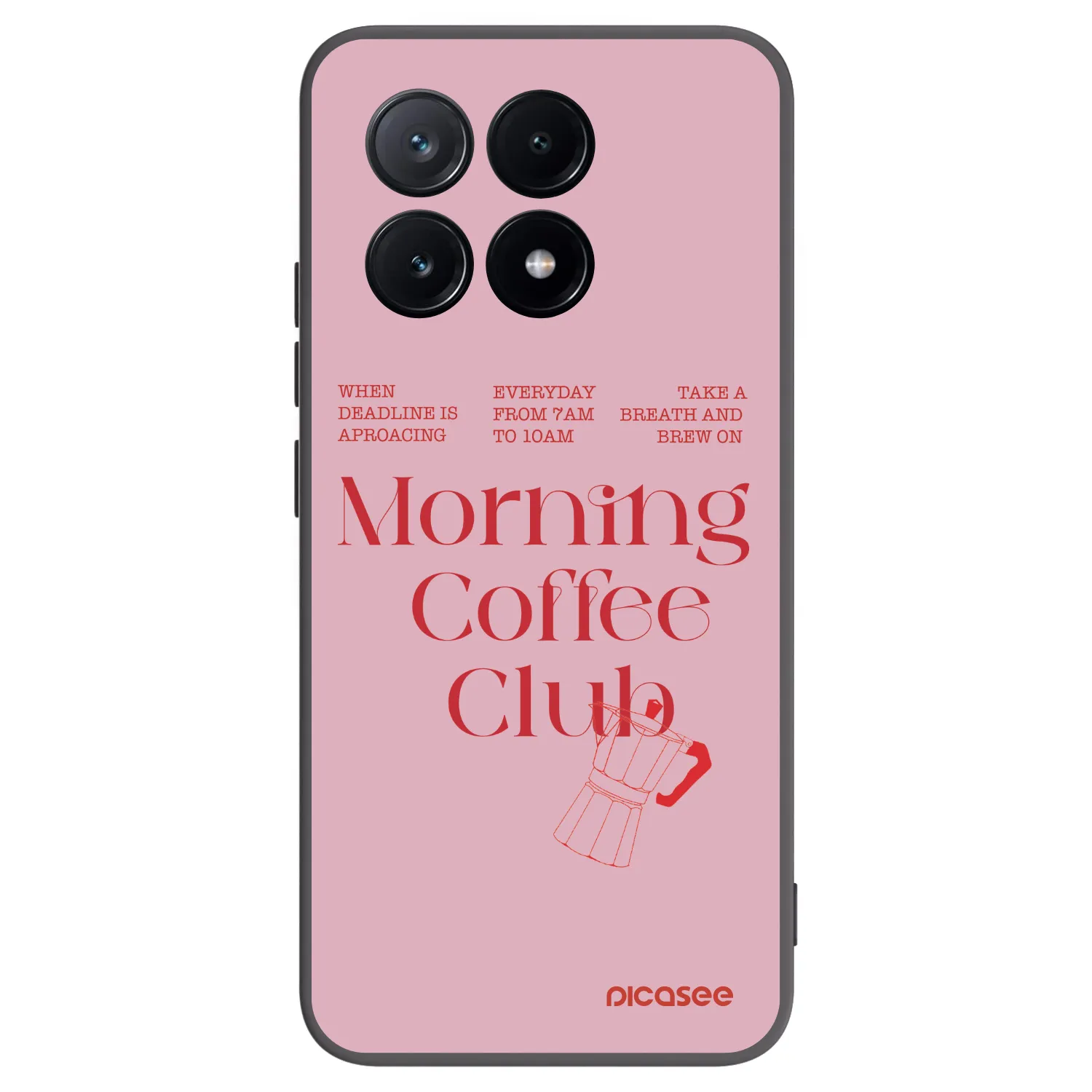 Picasee crna silikonska maskica za Xiaomi Poco X6 Pro - Morning