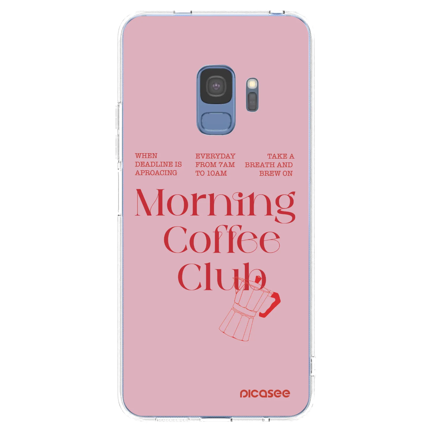 Picasee silikonska prozirna maskica za Samsung Galaxy S9 G960F - Morning
