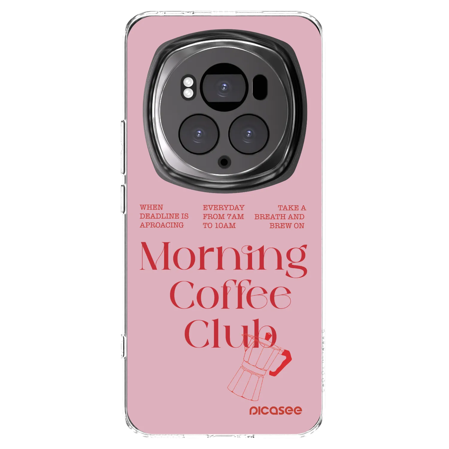 Picasee silikonska prozirna maskica za Honor Magic6 Pro - Morning