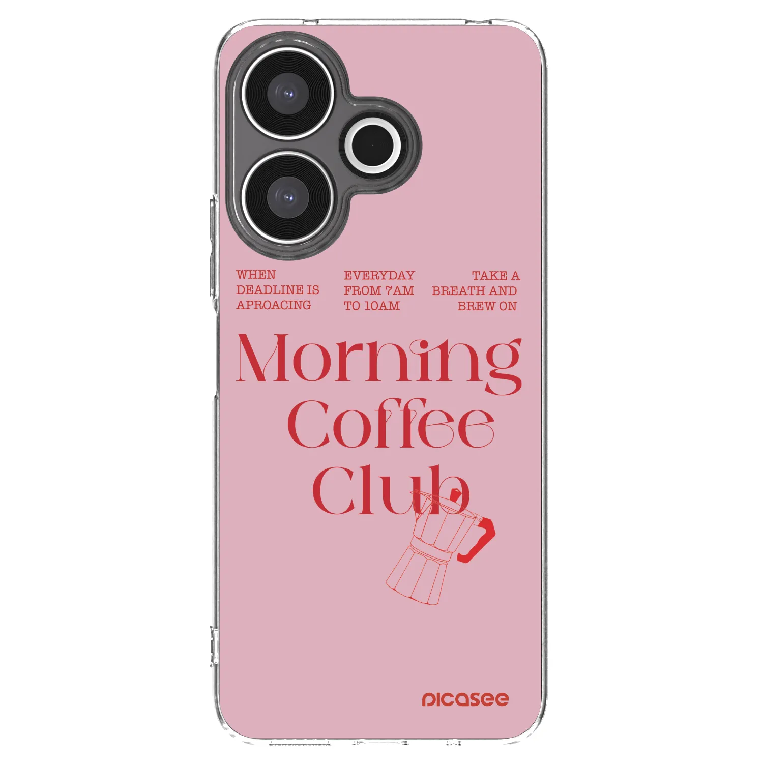 Picasee silikonska prozirna maskica za Xiaomi Redmi 13 4G - Morning