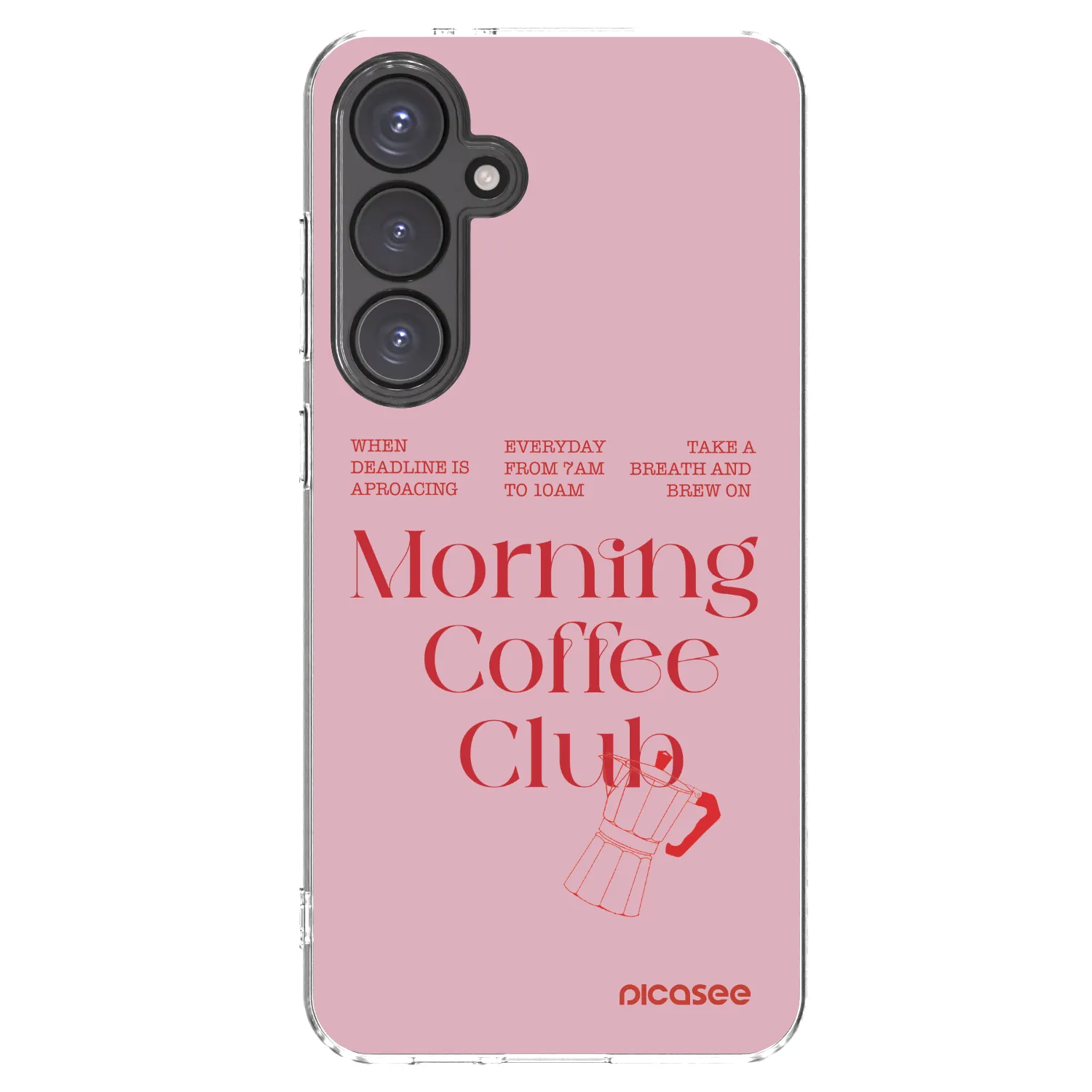 Picasee silikonska prozirna maskica za Samsung Galaxy S24 FE S721B - Morning