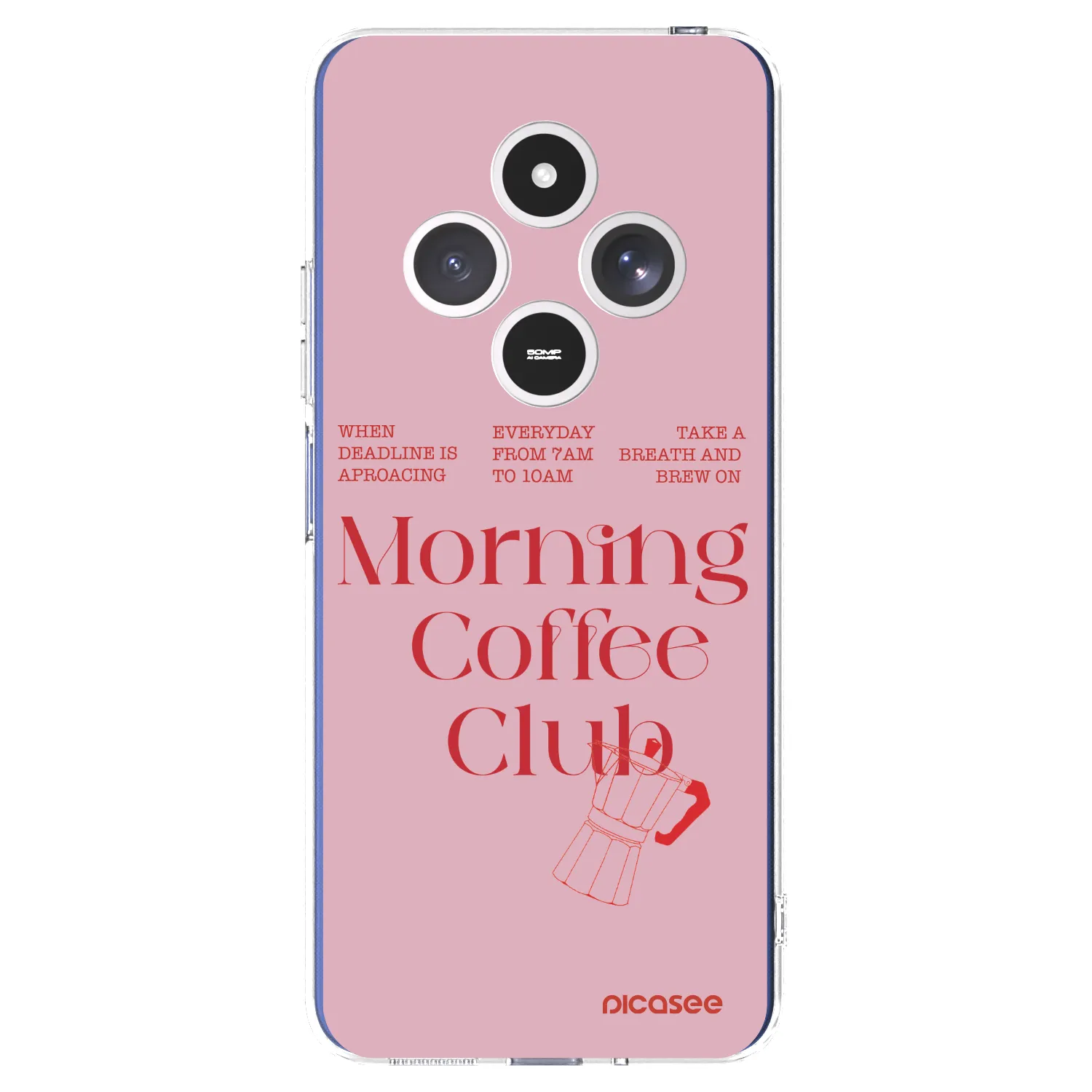 Picasee silikonska prozirna maskica za Xiaomi Redmi 14C - Morning