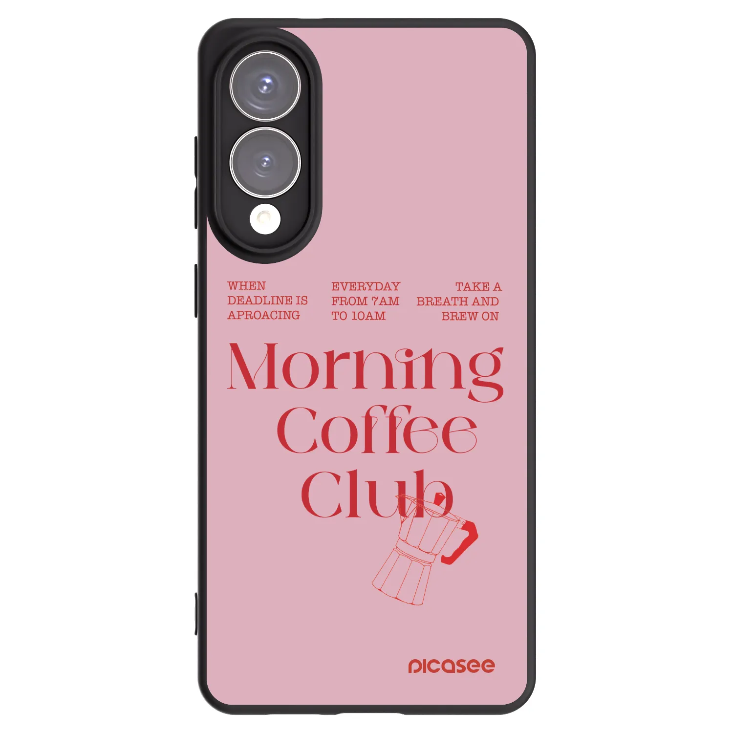 Picasee crna silikonska maskica za Samsung Galaxy S25 Edge 5G - Morning