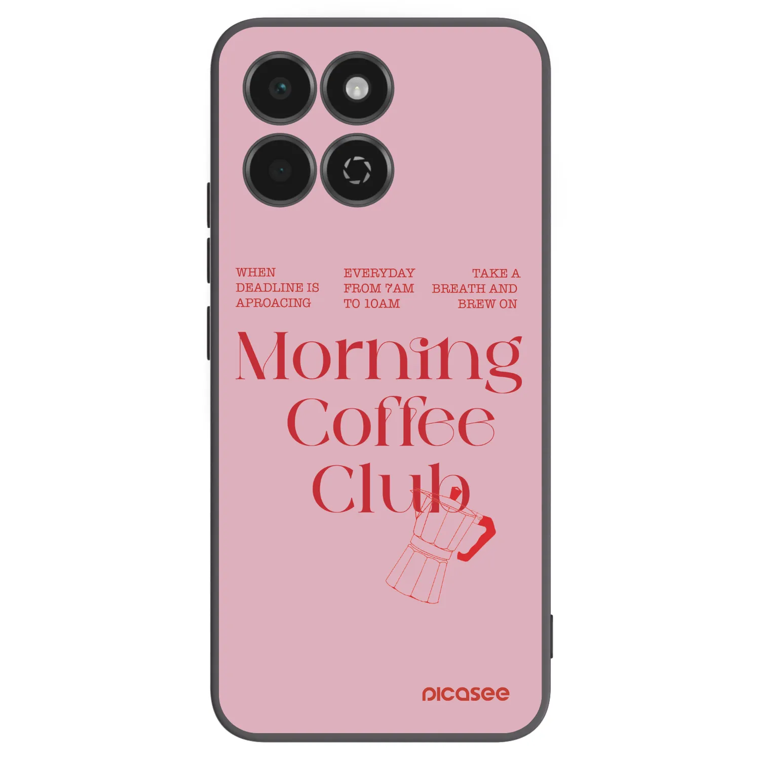 Picasee crna silikonska maskica za Honor 200 Smart 5G - Morning