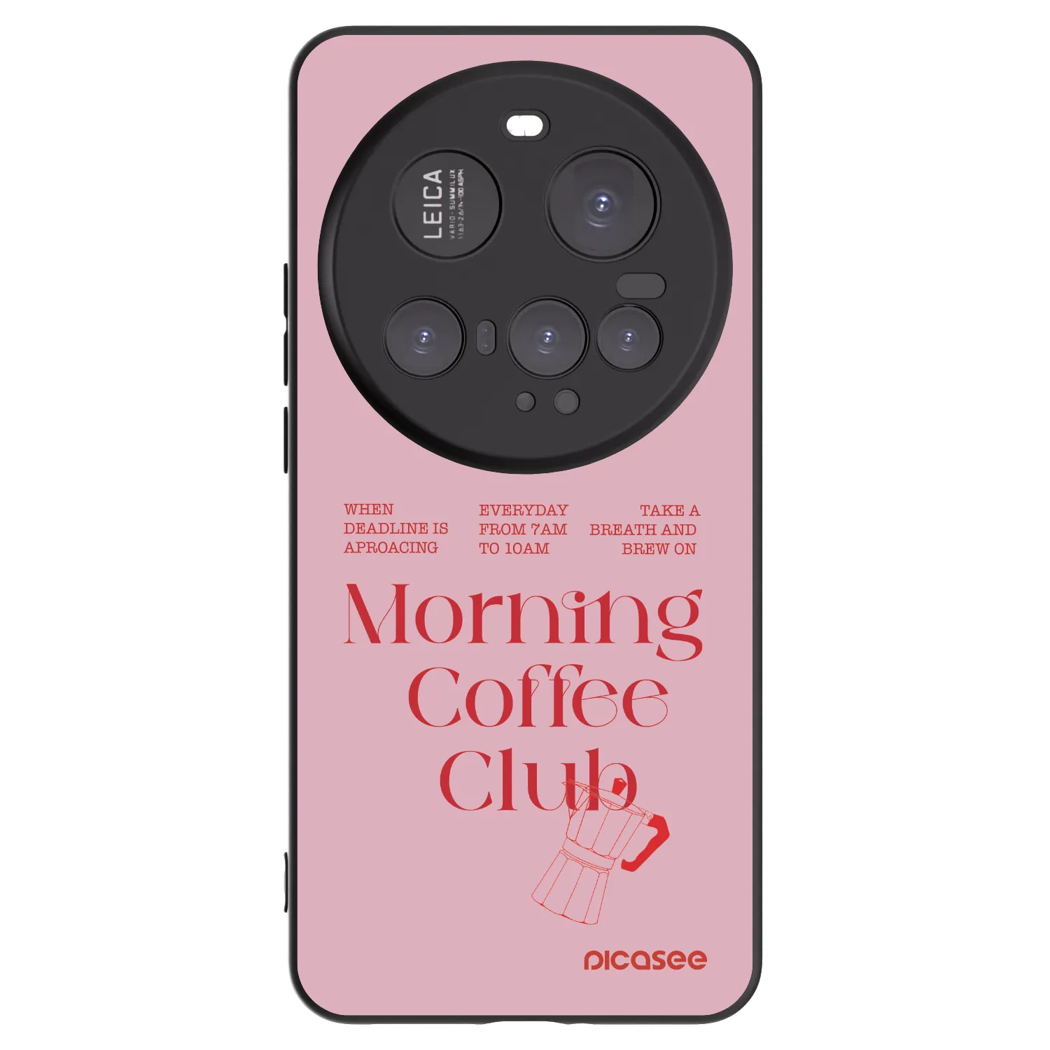 Picasee crna silikonska maskica za Xiaomi 15 Ultra - Morning