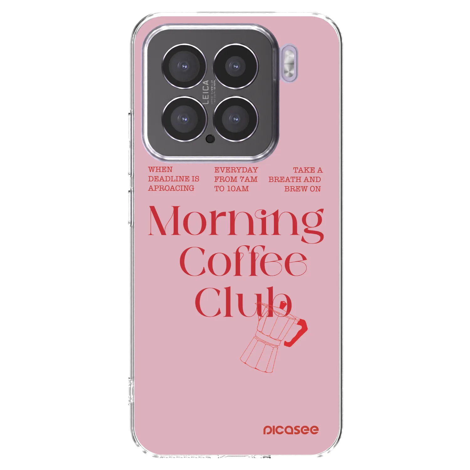 Picasee silikonska prozirna maskica za Xiaomi 15 - Morning