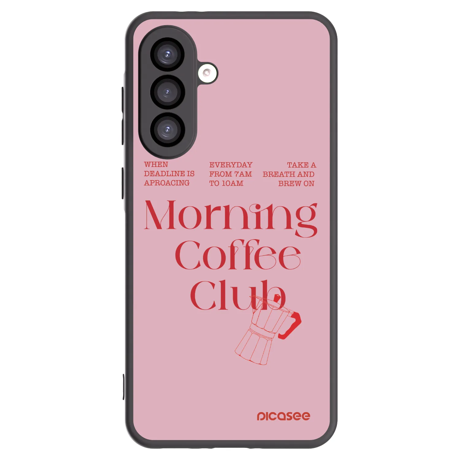 Picasee crna silikonska maskica za Samsung Galaxy A26 5G A266B - Morning