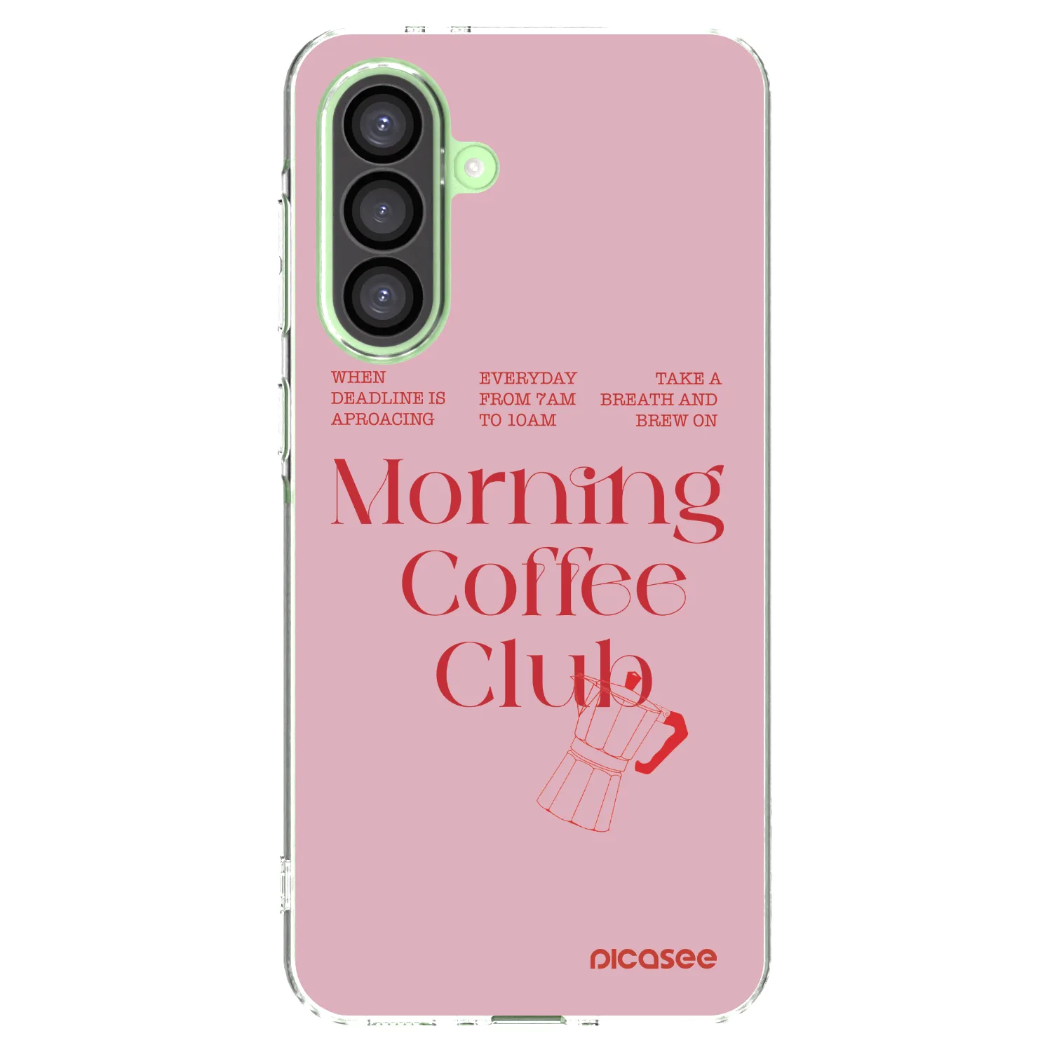 Picasee silikonska prozirna maskica za Samsung Galaxy A26 5G A266B - Morning