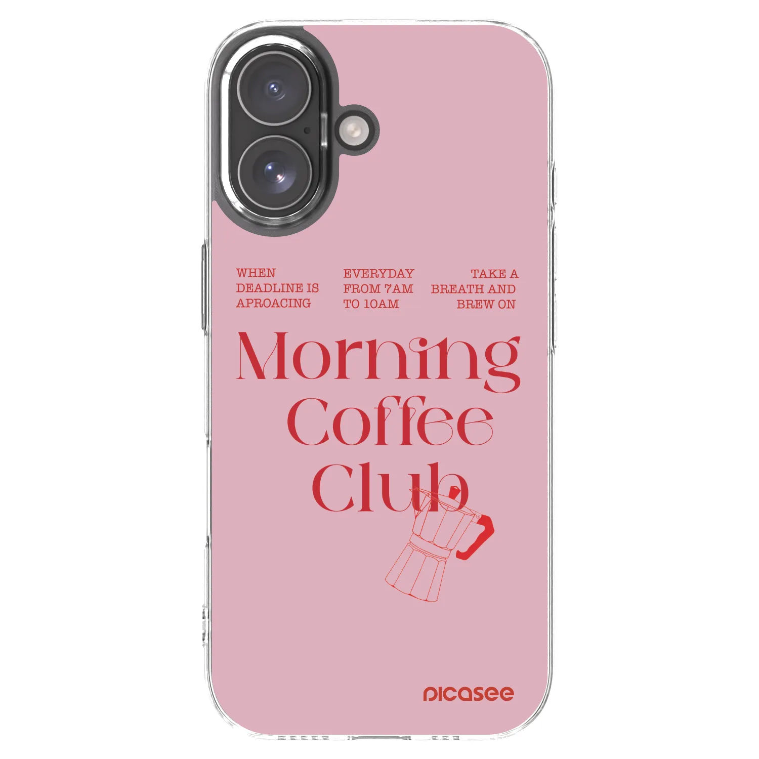 Picasee silikonska prozirna maskica za Apple iPhone 17 - Morning