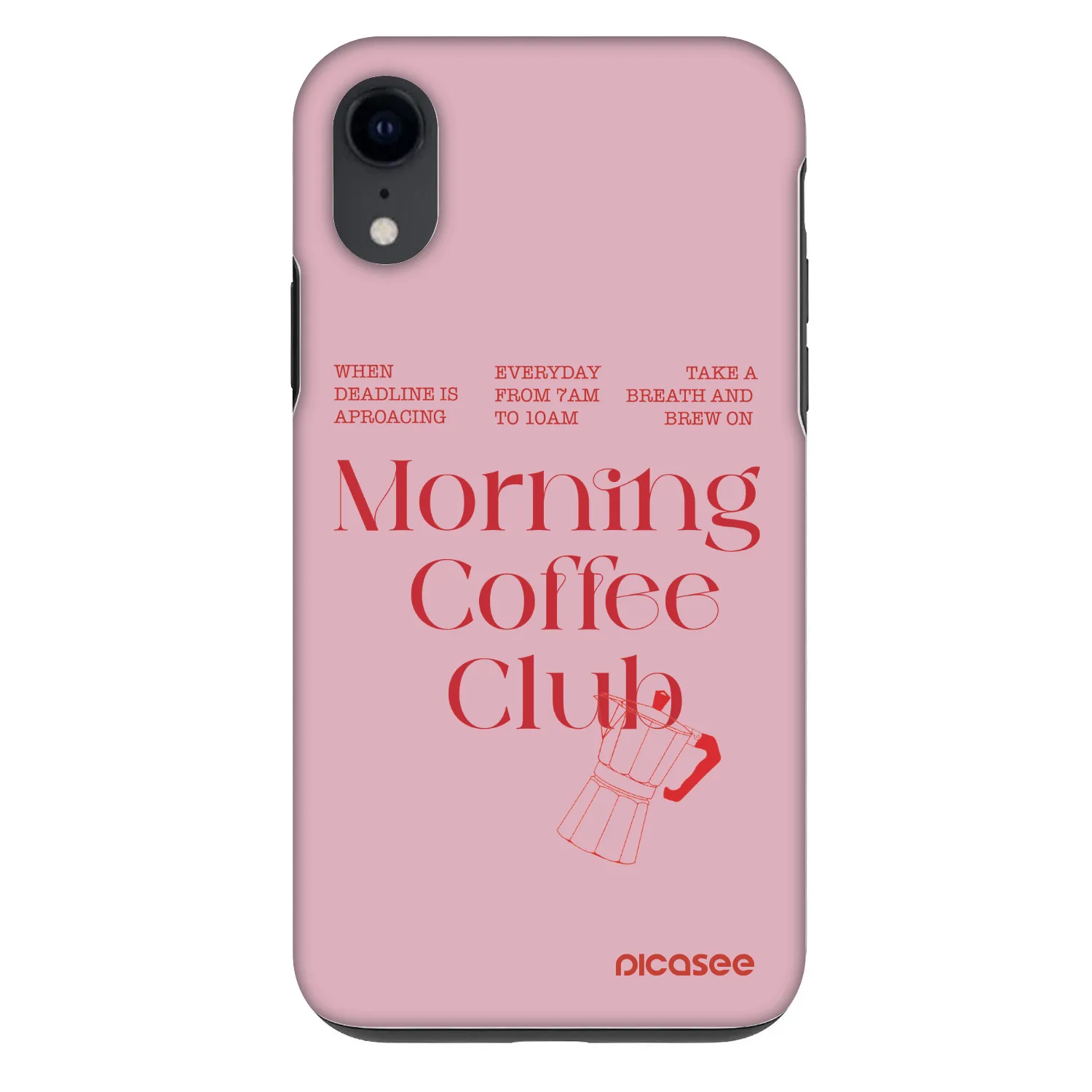 Picasee Fashion Case za Apple iPhone XR - Morning