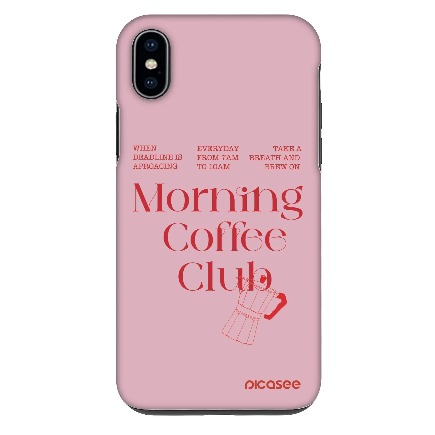 Picasee Fashion Case za Apple iPhone XS Max - Morning