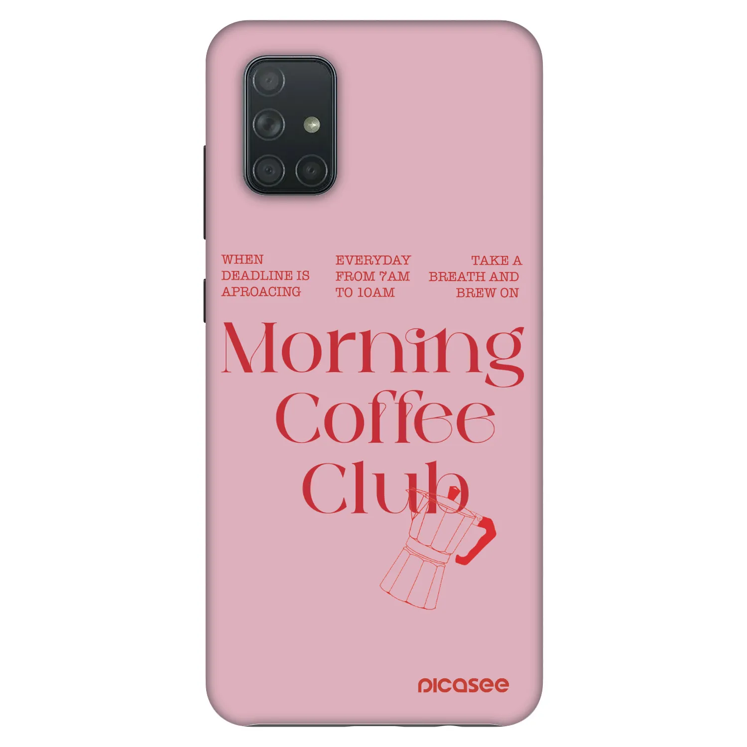 Picasee Fashion Case za Samsung Galaxy A71 A715F - Morning