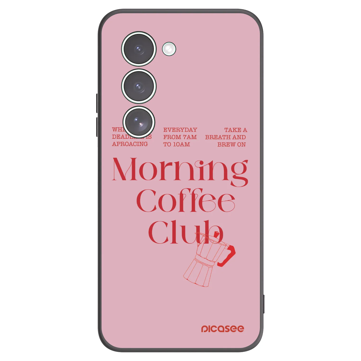 Picasee crna silikonska maskica za Xiaomi Redmi 15 5G - Morning