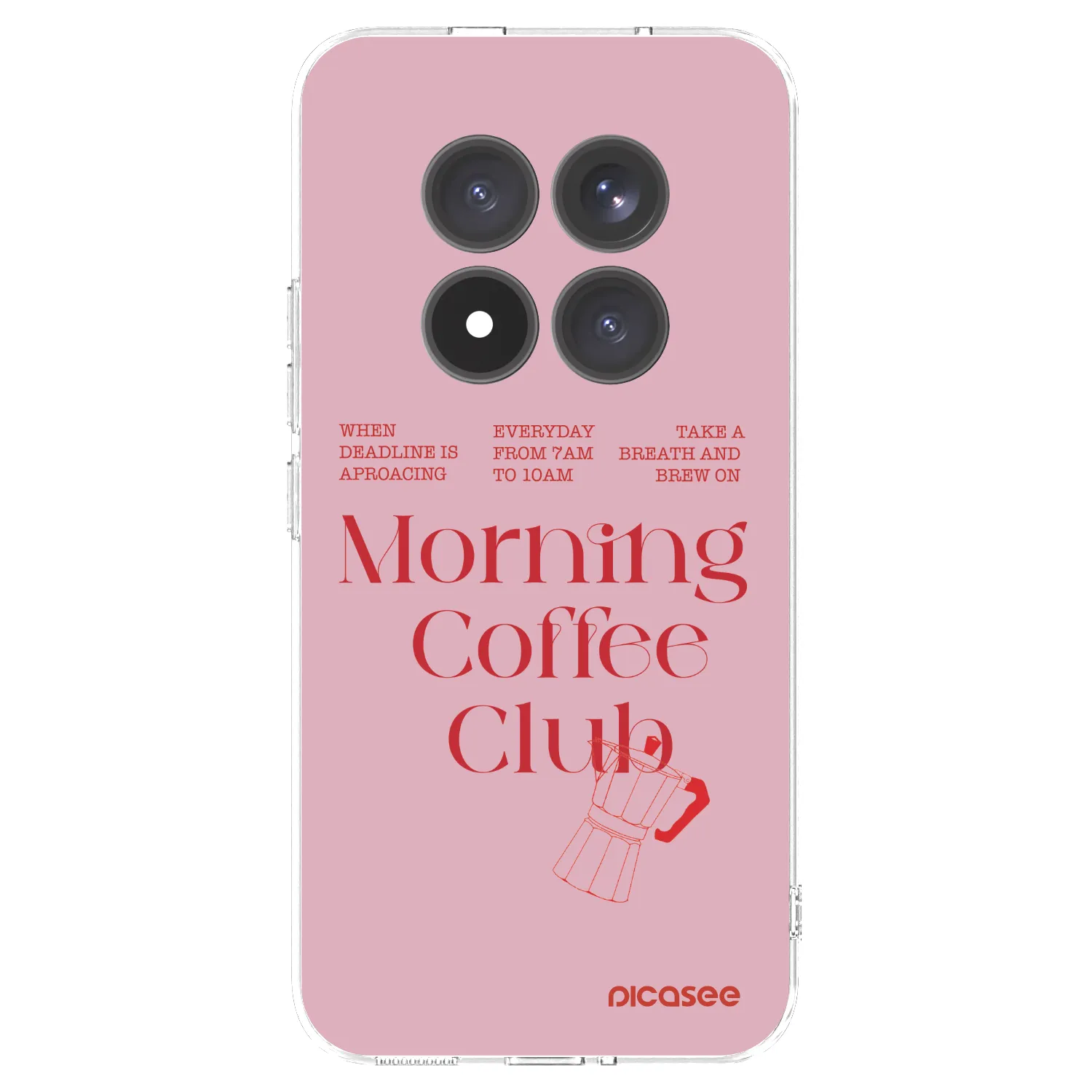 Picasee silikonska prozirna maskica za Xiaomi Redmi Note 15 Pro+ - Morning