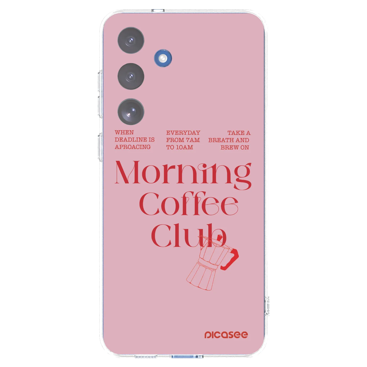 Picasee silikonska prozirna maskica za Samsung Galaxy S25 FE 5G - Morning
