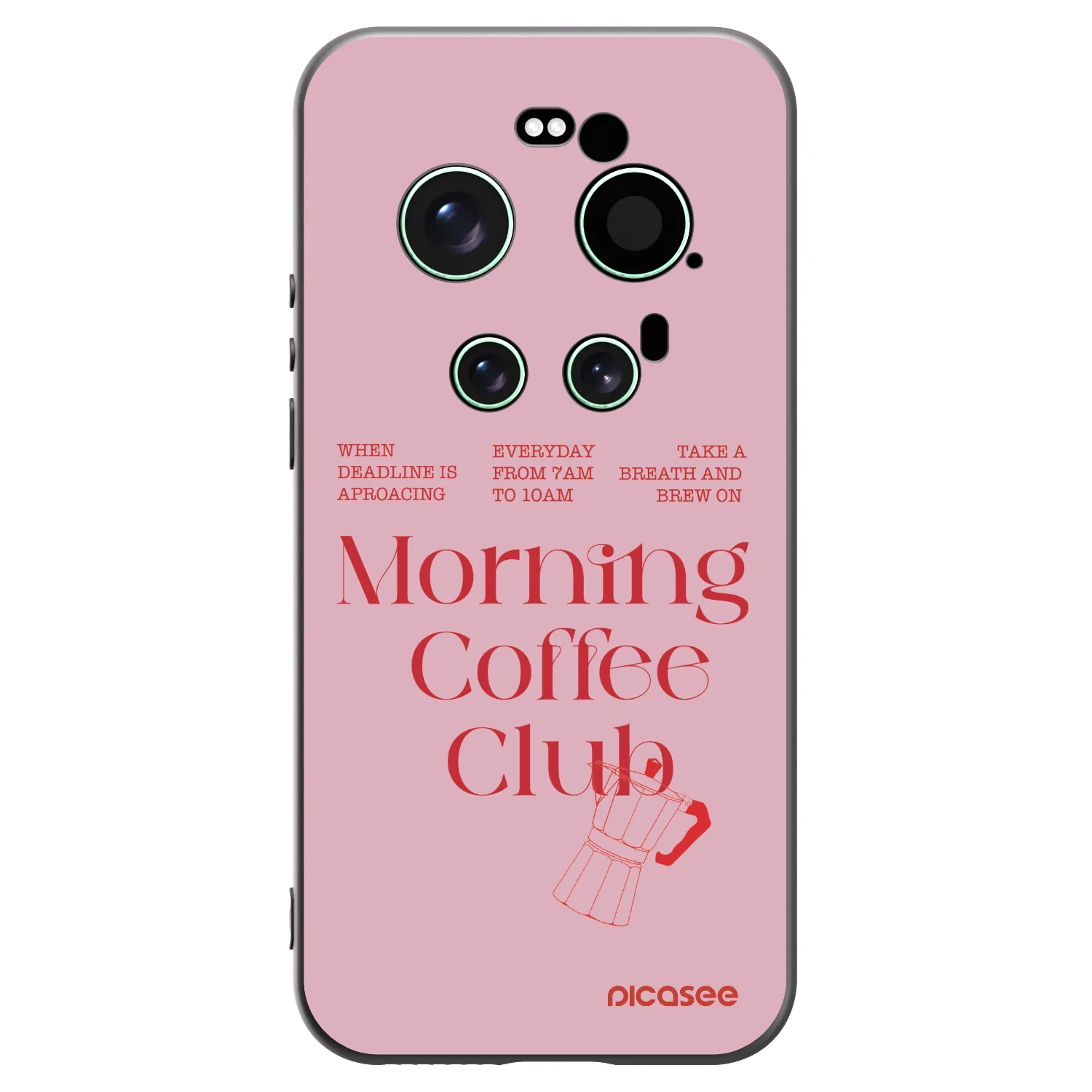 Picasee crna silikonska maskica za Xiaomi 17 Ultra - Morning