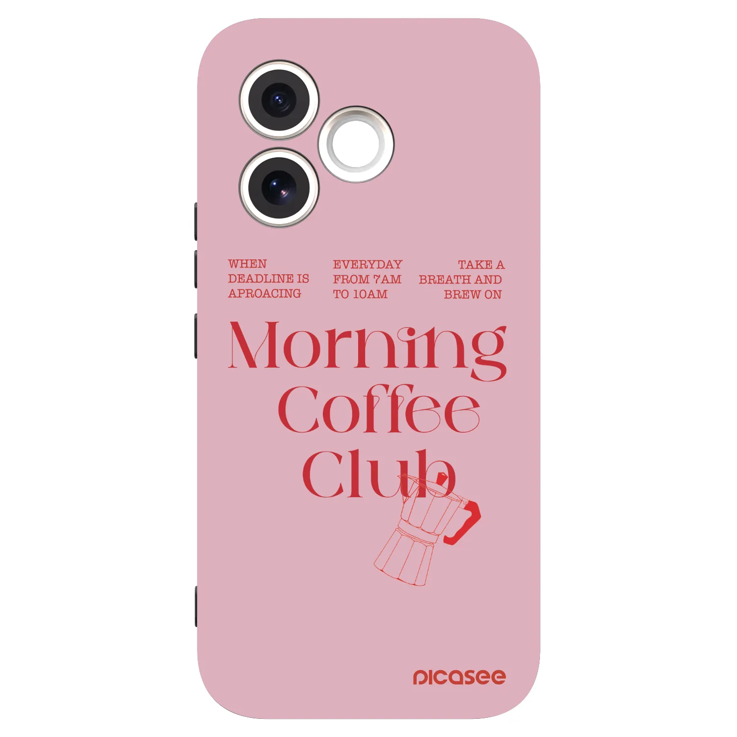 Picasee crna silikonska maskica za Honor 600 Lite - Morning