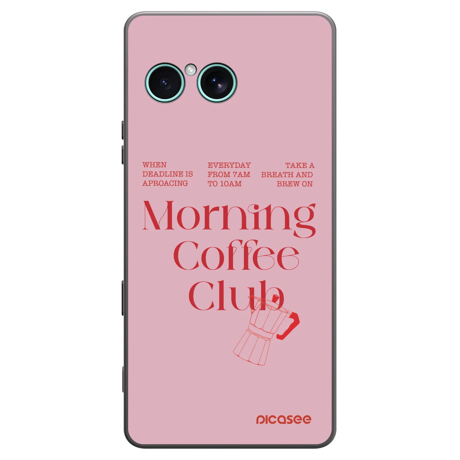 Picasee crna silikonska maskica za Sony Xperia 10 VII - Morning