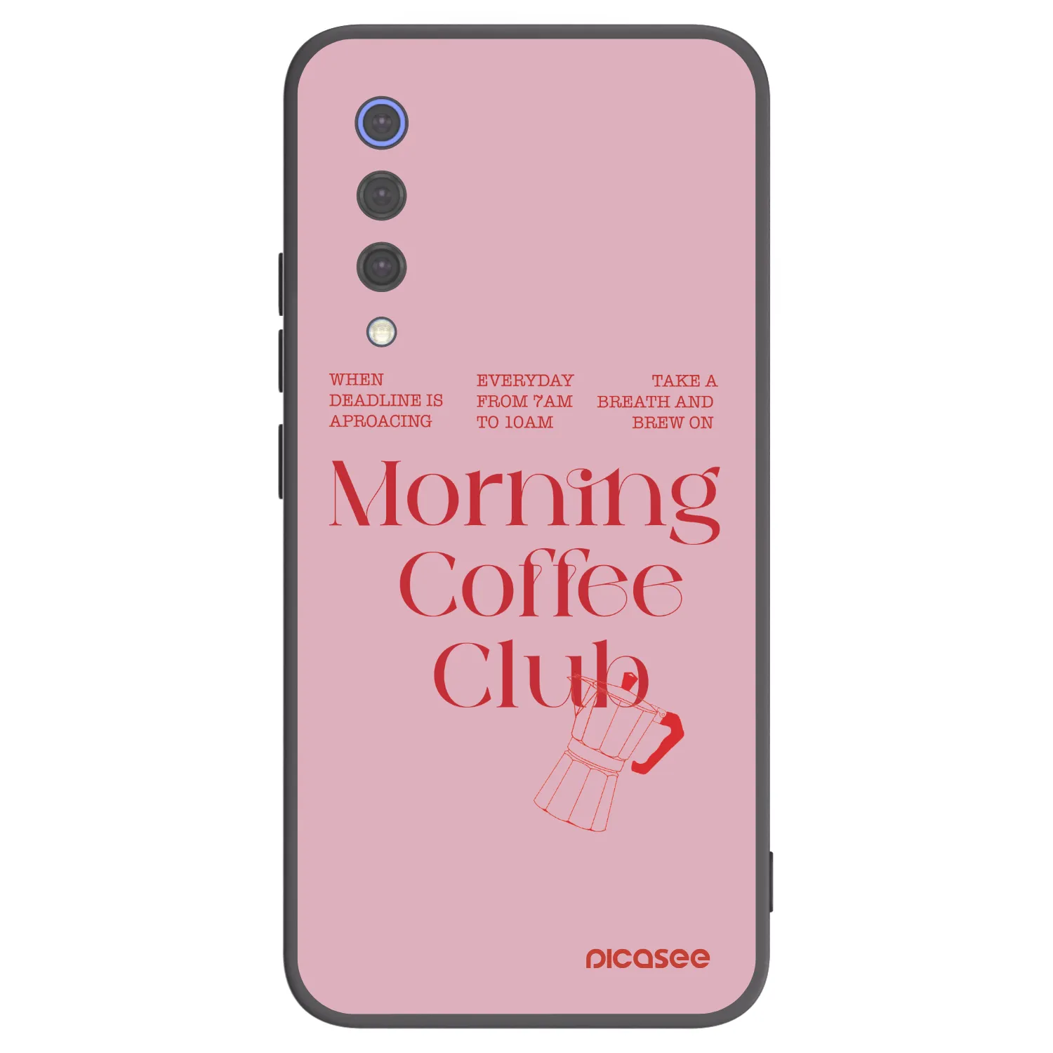 Picasee crna silikonska maskica za Xiaomi Mi 9 SE - Morning