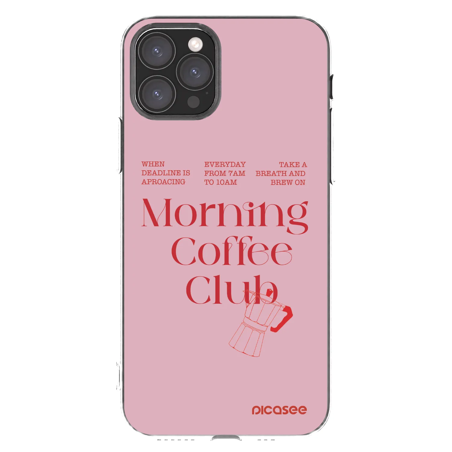 Picasee silikonska prozirna maskica za Apple iPhone 11 Pro - Morning