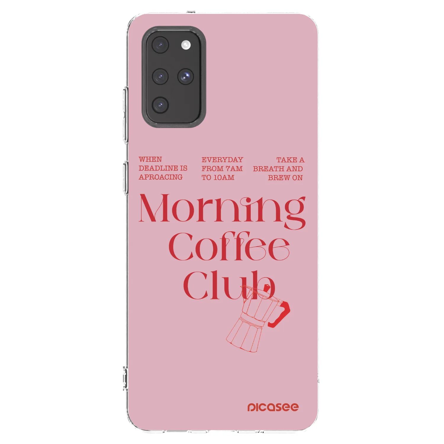 Picasee silikonska prozirna maskica za Samsung Galaxy S20+ G985F - Morning