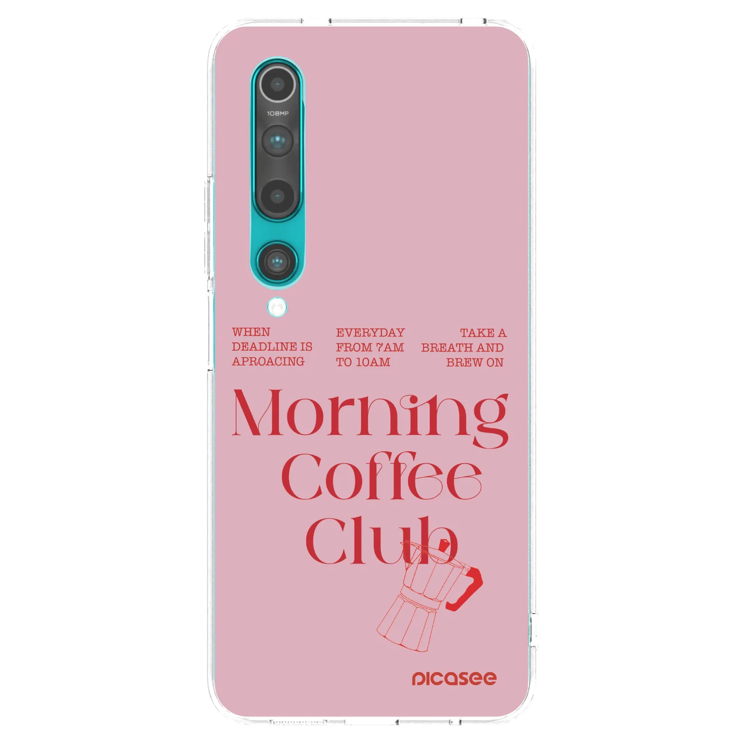 Picasee silikonska prozirna maskica za Xiaomi Mi 10 - Morning
