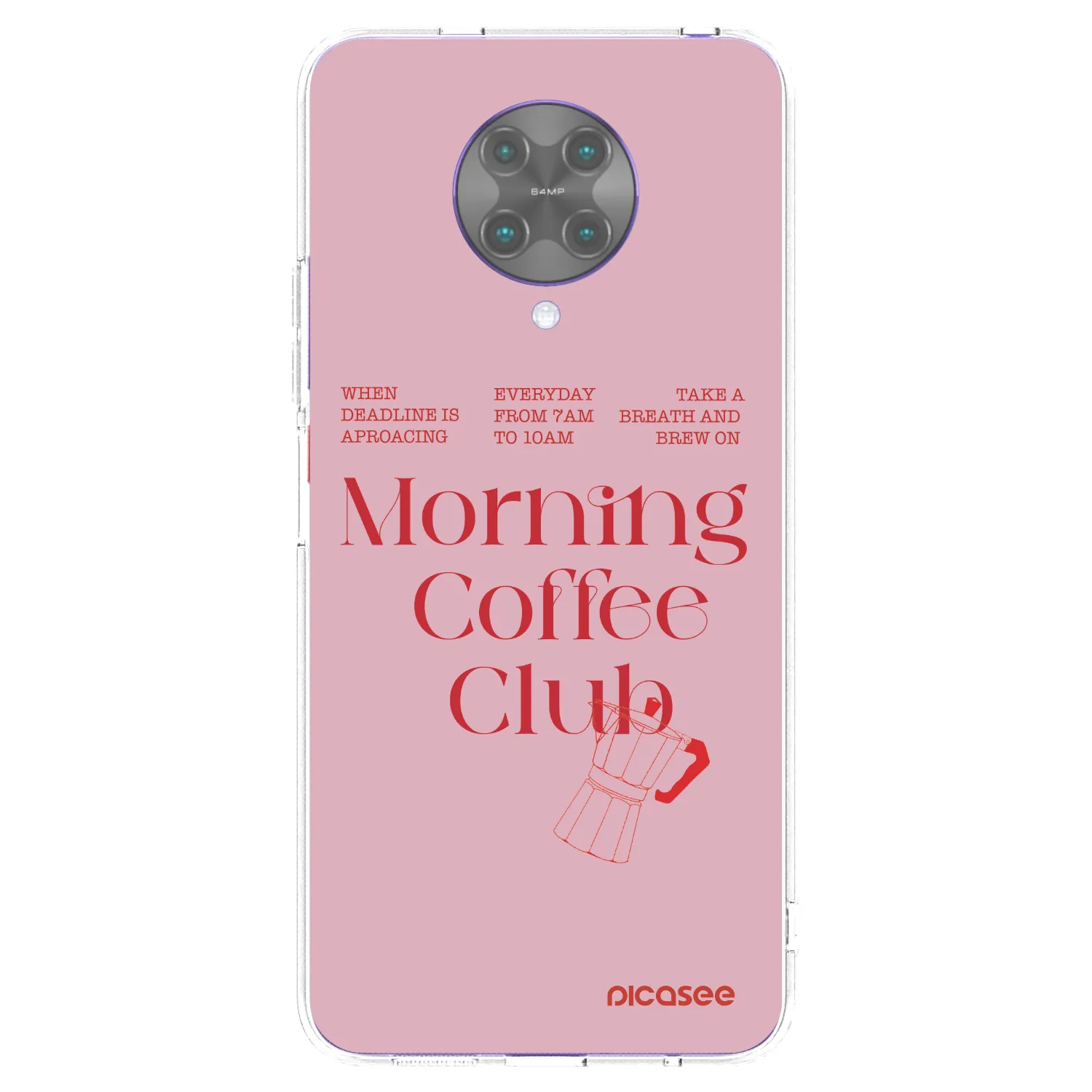 Picasee silikonska prozirna maskica za Xiaomi Poco F2 Pro - Morning