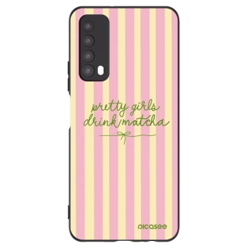 Picasee crna silikonska maskica za Huawei P Smart 2021 - Pretty matcha