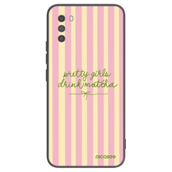 Picasee crna silikonska maskica za Xiaomi Poco M3 - Pretty matcha