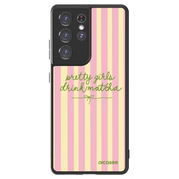 Picasee ULTIMATE CASE za Samsung Galaxy S21 Ultra 5G G998B - Pretty matcha