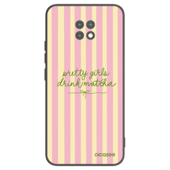 Picasee crna silikonska maskica za Xiaomi Redmi Note 9T - Pretty matcha