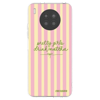 Picasee silikonska prozirna maskica za Huawei Nova 8i - Pretty matcha