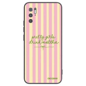 Picasee crna silikonska maskica za Xiaomi Poco M3 Pro 5G - Pretty matcha
