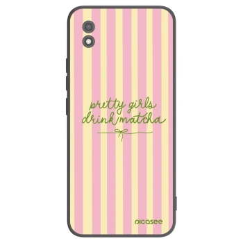 Picasee crna silikonska maskica za Realme C11 (2021) - Pretty matcha