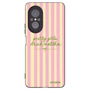 Picasee crna silikonska maskica za Huawei Nova 9 SE - Pretty matcha