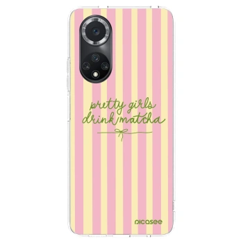 Picasee silikonska prozirna maskica za Huawei Nova 9 SE - Pretty matcha