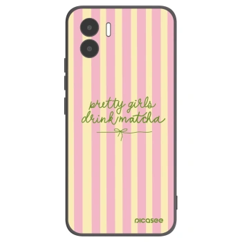 Picasee crna silikonska maskica za Xiaomi Redmi A1 - Pretty matcha
