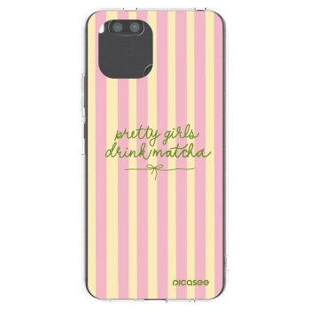 Picasee silikonska prozirna maskica za Xiaomi Redmi A1 - Pretty matcha