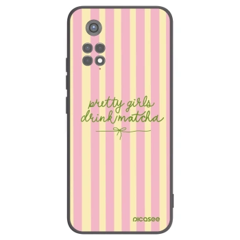 Picasee crna silikonska maskica za Xiaomi Redmi Note 11S 5G - Pretty matcha
