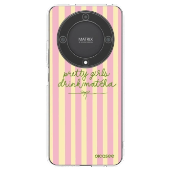 Picasee silikonska prozirna maskica za Honor Magic5 Lite 5G - Pretty matcha