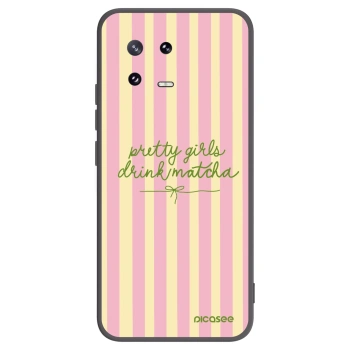 Picasee crna silikonska maskica za Xiaomi 13 Pro - Pretty matcha