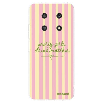 Picasee silikonska prozirna maskica za Honor Magic4 Lite 5G - Pretty matcha