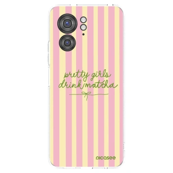 Picasee silikonska prozirna maskica za Motorola Edge 40 - Pretty matcha