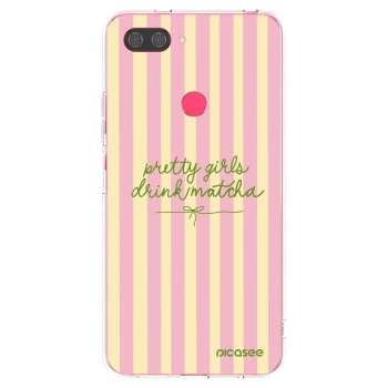 Picasee silikonska prozirna maskica za Xiaomi Mi 8 Lite - Pretty matcha