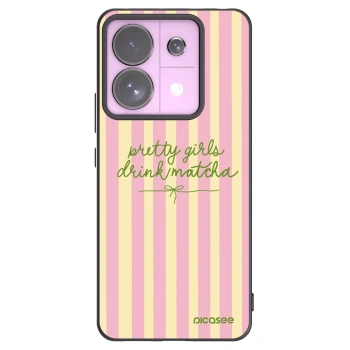 Picasee crna silikonska maskica za Xiaomi Redmi Note 13 Pro 5G - Pretty matcha