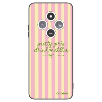 Picasee crna silikonska maskica za Xiaomi Redmi 14C - Pretty matcha