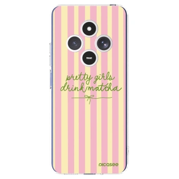 Picasee silikonska prozirna maskica za Xiaomi Redmi 14C - Pretty matcha