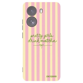 Picasee crna silikonska maskica za Xiaomi Poco X7 - Pretty matcha