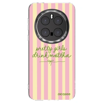 Picasee silikonska prozirna maskica za Honor Magic7 Pro 5G - Pretty matcha